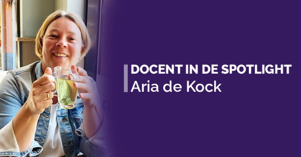 Docent in de spotlight: Aria de Kock